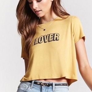 Lover Cropped Top